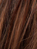 HOT CHOCOLATE ROOTED 6.130.33 | Medium Brown, Reddish Brown, and Light to Medium Auburn blend with dark Roots