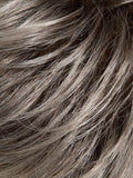 SILVER ROOTED 56.60.101 | Light medium silver w/light browns blended w/cool platinum silver tones and pearl blonde tones