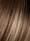 LIGHT BERNSTEIN ROOTED 27.12.26 | Light Auburn, Light Honey Blonde, and Light Reddish Brown blend and Dark Roots