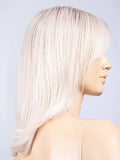 PASTEL-ROSE-SHADED | Pearl Platinum, Silver White and Pastel Pink blend with dark shaded roots
