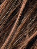 NUT BROWN ROOTED 12.830.27 | Med Brown, blended with Med golden blonde mix and Chocolate Brown with Dark Roots