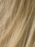 SANDY BLONDE TONED 26.14 | Medium Honey Blonde, Light Ash Blonde, and Lightest Reddish Brown blend, with a root