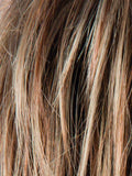 LIGHT BERNSTEIN ROOTED 27.26.12 | Light Auburn, Light Honey Blonde, and Light Reddish Brown blend and Dark Roots