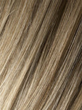 SANDY BLONDE ROOTED 16.22.14.8 | Medium Honey Blonde, Light Ash Blonde, and Lightest Reddish Brown blend with Dark Roots