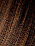 CHOCOLATE ROOTED 830.6.4 | Medium to Dark Brown base with Light Reddish Brown highlights