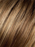 GINGER ROOTED 31.14.20.830| Light Honey Blonde, Light Auburn, and Medium Honey Blonde blend with Dark Roots