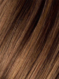 MOCCA ROOTED  830.27.12 | Medium Brown, Light Brown, and Light Auburn blend and Dark Roots