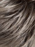 SILVER ROOTED 49.56.48 | Pure Silver White and Pearl Platinum Blonde Blend and Dark Brown Roots