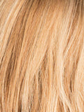 LIGHT BERNSTEIN ROOTED 14.26.27 | Light Auburn, Light Honey Blonde, and Light Reddish Brown blend and Dark Roots