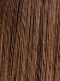 CHOCOLATE-ROOTED 6.30.8 | Medium to Dark Brown base with Light Reddish Brown highlights and Dark Roots